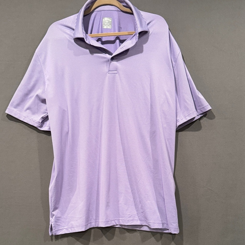 Callaway‎ Light Purple Men's Polo Shirt XL